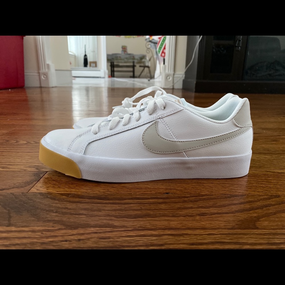 Nike Court Royal Ac White Gum Size 9.5 New No Box
